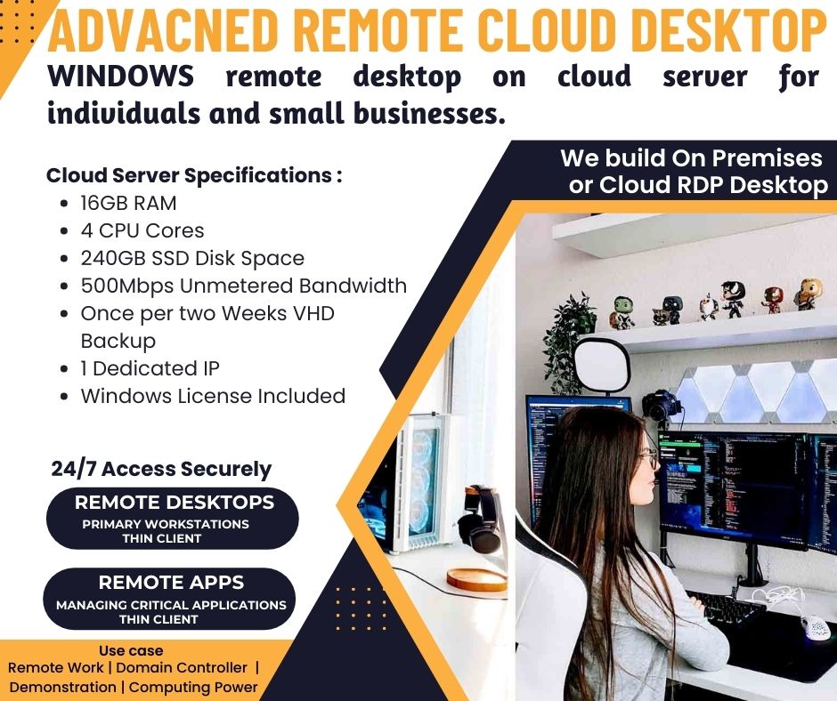 Advanced Remote Cloud Desktop