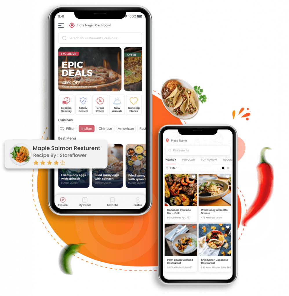 Food Ordering &amp; Delivery Mobile App
