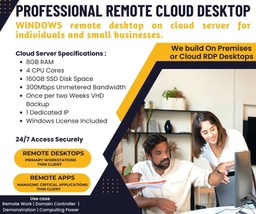 [PRVS1] Professional Remote Cloud Desktop