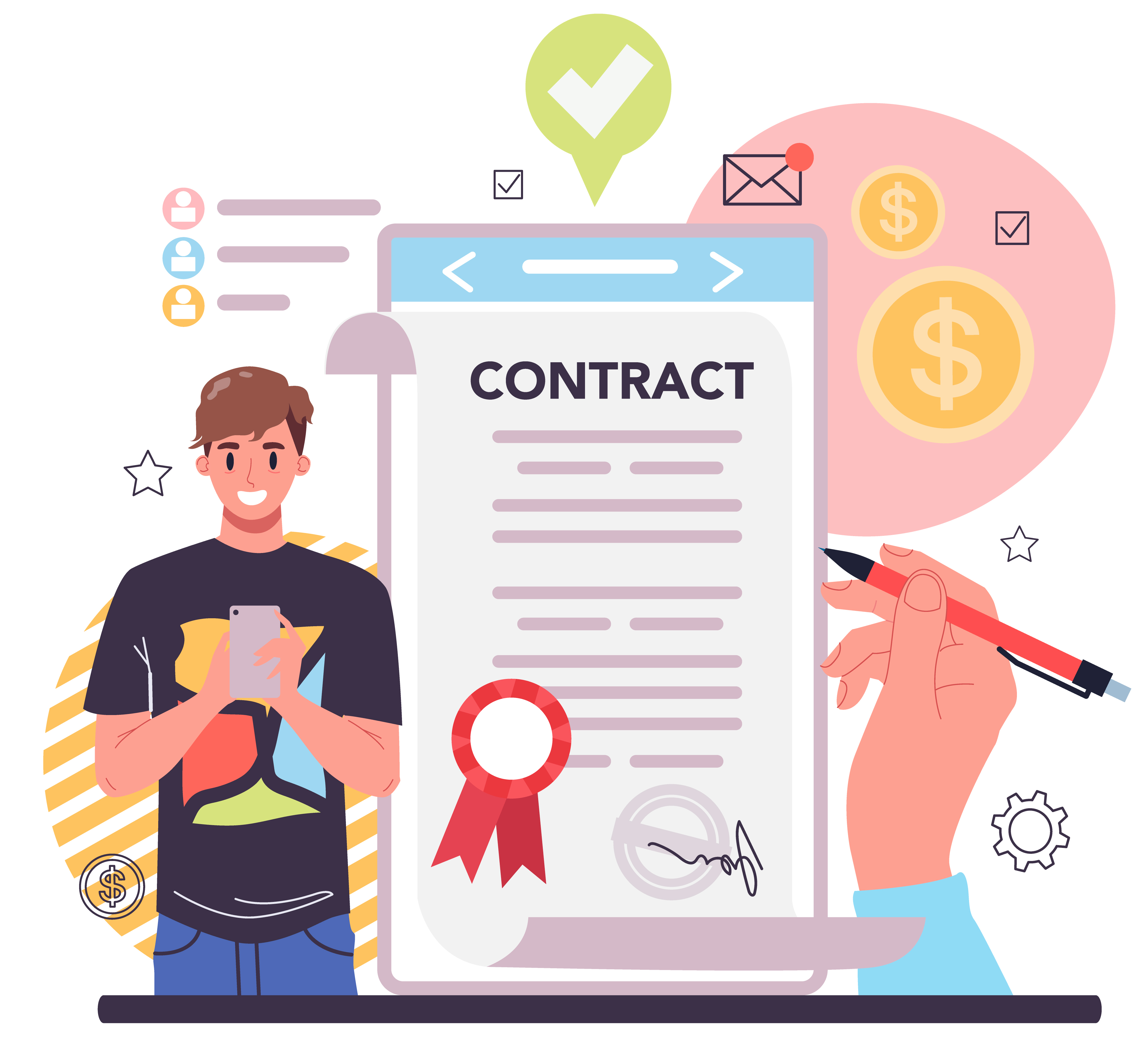 Annual or Monthly IT Contract