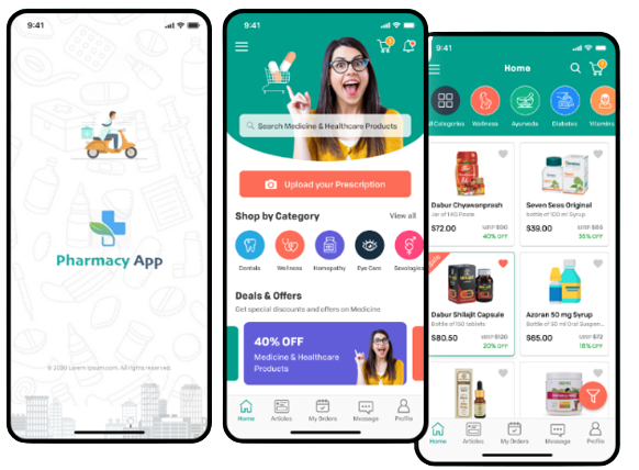 Pharmacy Delivery &amp; Customer App