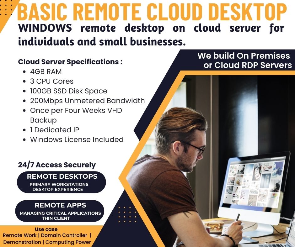 Basic Remote Cloud Desktop