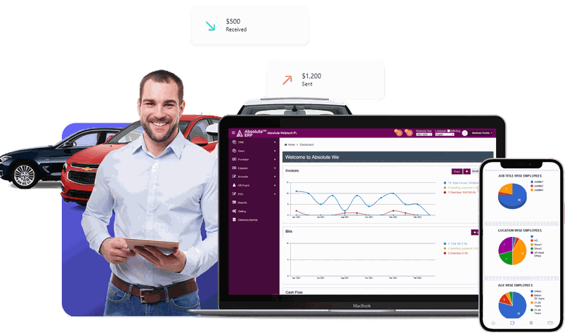 Vehicle Dealer and Used Car ERP Management