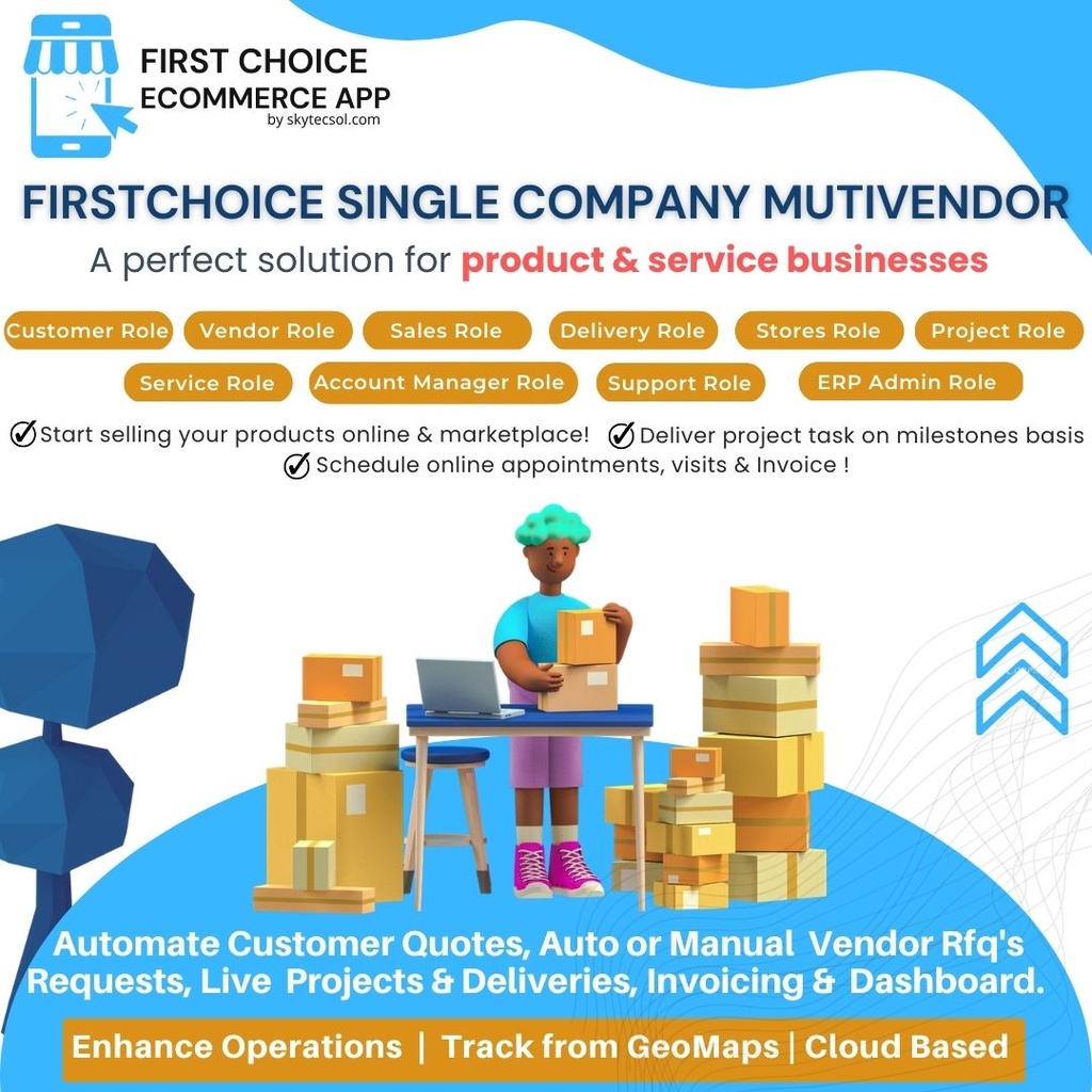 FIRSTCHOICE - Single Company Multi-vendor (Product &amp; Services Based Companies)