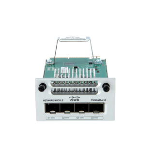
					Cisco C3850-NM-4-1G 4 Port 1Gb Network Module for Cisco 3850 Series Switch (Refurbished)				