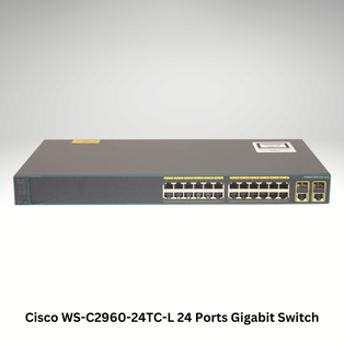 
					Cisco Catalyst WS-C2960-24TC-L 24 Ports+4Ports Gigabit for Uplink Switch (Refurbished)				