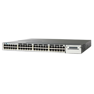 Cisco Catalyst WS-C3750X-48PF-S 48 Port 10/100/1000 with 740 Watt PoE Managed 1U Rack-Mountable Switch (Refurbished)