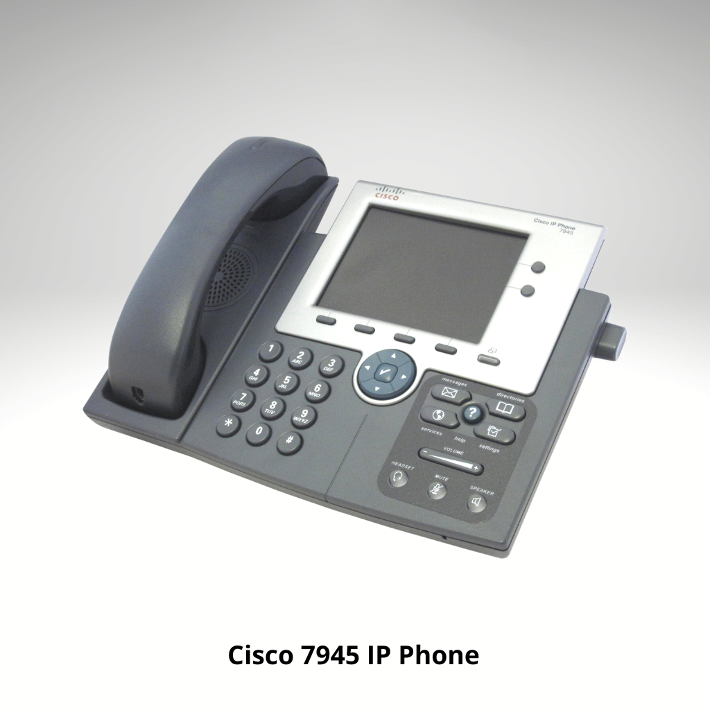 Cisco IP Phone 7945G – VoIP phone (Refurbished)
