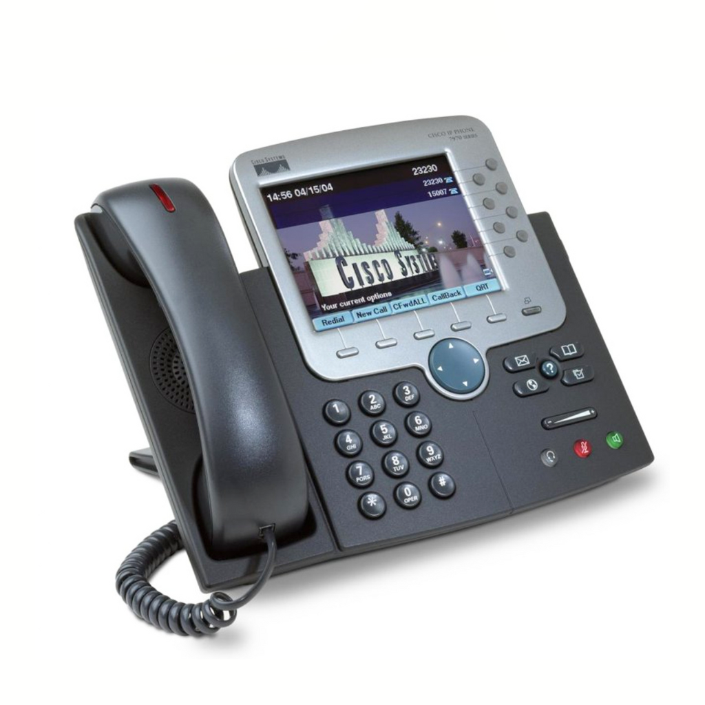 Cisco IP Phone 7970G – VoIP phone (Refurbished)