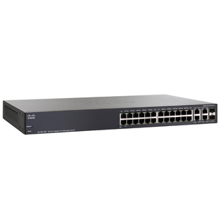 
					Cisco SG300-28PP 28-port Gigabit PoE+ Managed Switch (Refurbished)				