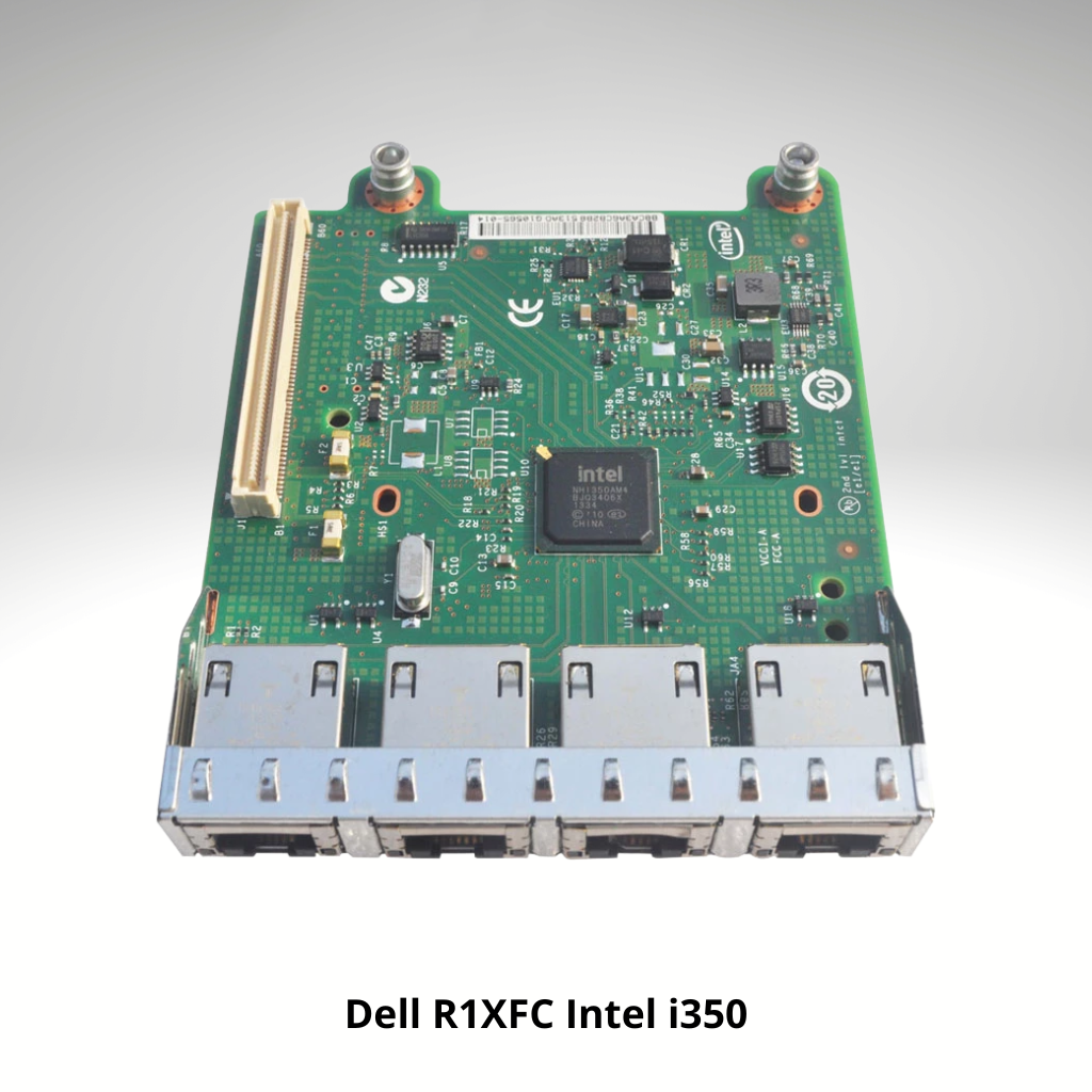 Dell R1XFC Intel i350 Quad Port Network Daughter Card PCIe 2.0 G60940-001 for Dell PowerEdge Servers and Dell Precision Workstations