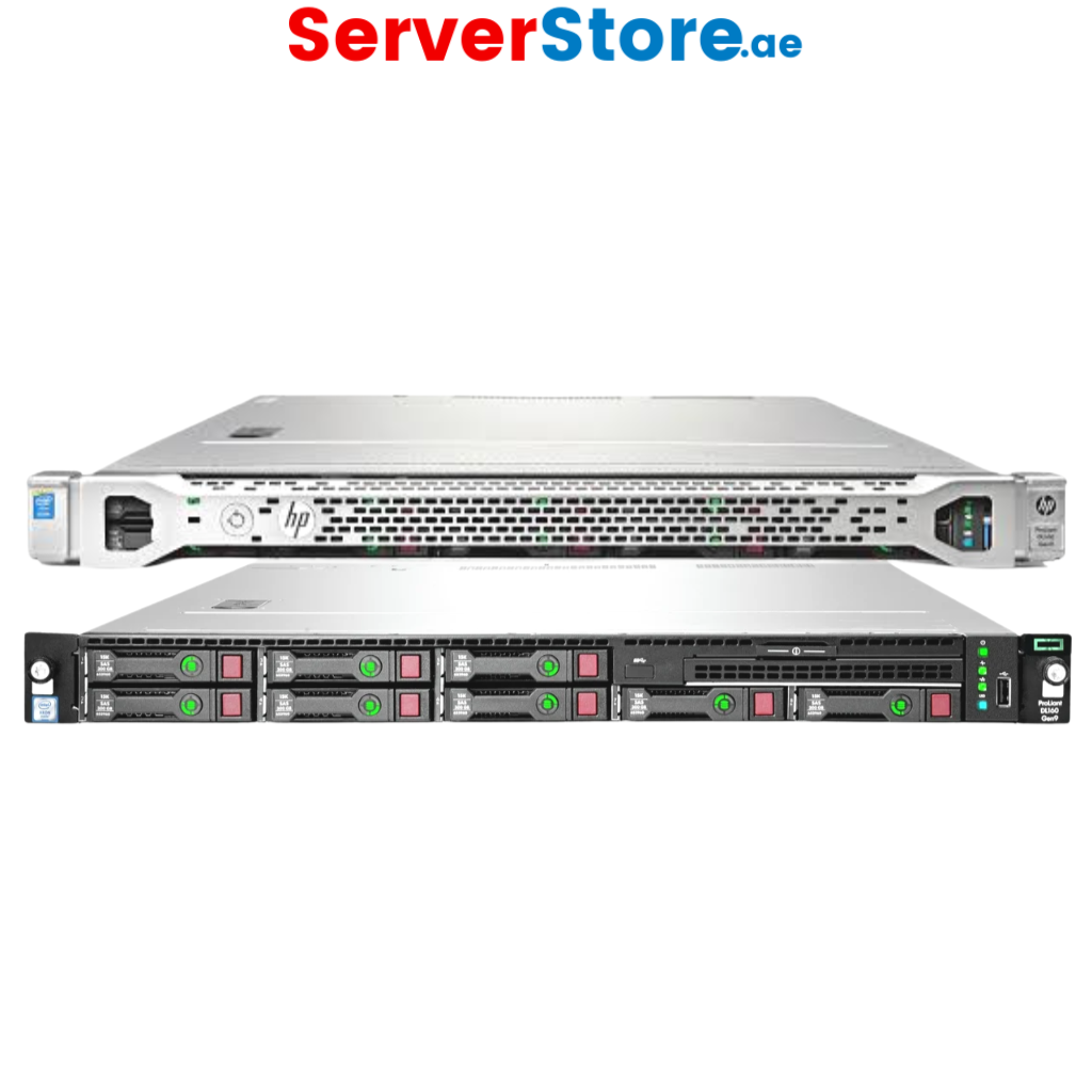 HPE DL160 Gen9 Rack Server | Intel Xeon E5-2600 v3 Series | Ram DDR4 64GB | HDD SAS 3 x 300GB (Refurbished)