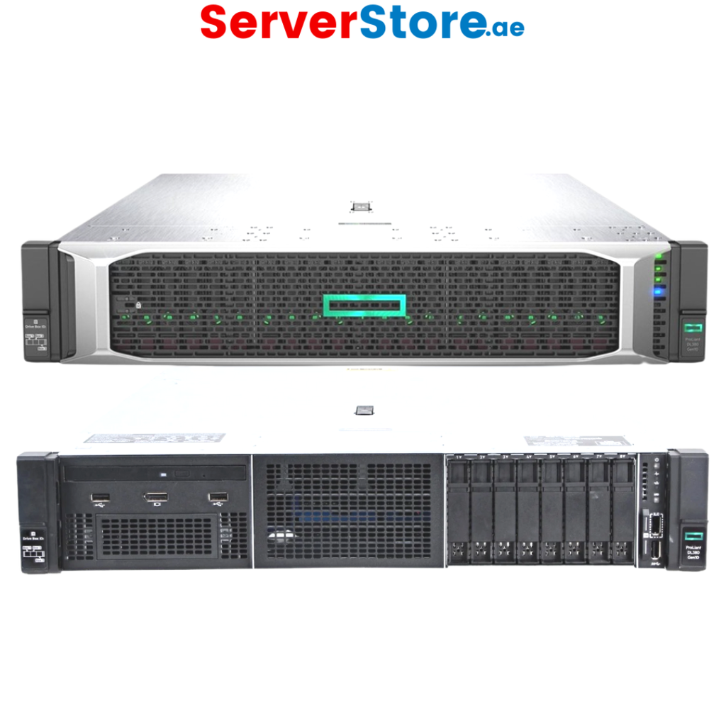 HPE DL380 Gen10 Rack Server Intel® Xeon® Silver Processor Family | Ram DDR4 32GB | HDD SAS 2 x 600GB (Refurbished)