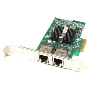 
					Intel Pro/1000 D33682 Dual Port RJ-45 Gigabit Ethernet Adapter Pci express Dell X3959 Server Network Adapter				