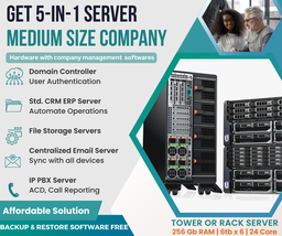 [5IN1MC] 5 in 1 Virtualization Server For Medium Size Companies