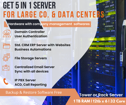 5 in 1 Virtualization Server For Large Size Companies &amp; Data Centers