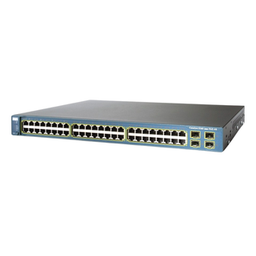 Cisco Catalyst WS-C3560-48PS-S 48 Port 10/100 PoE+4 SFP Fiber Ports 1U Rack-Mountable Switch (Refurbished)