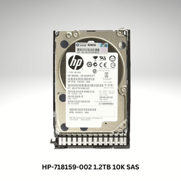 HP-718159-002 EG1200FDJYT 1.2TB Hot-Swap 10K 2.5-inch Internal (6Gb/s SAS)Hard Drive (Refurbished)