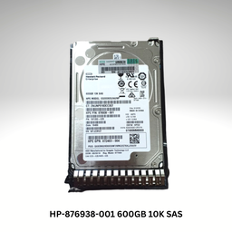 HP-876938-001 EG000600JWJNP 600GB Hot-Swap 10K 2.5-inch Internal (12Gb/s SAS)Hard Drive (Refurbished)