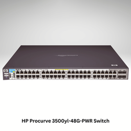 
					HPE Procurve 3500yl-48G POE Managed Ethernet Switch (J8693A) (Refurbished)				