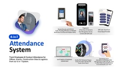 [IN6in1AIBSED] 6 in 1 - AI Based Time Attendance &amp; Access Control Solution